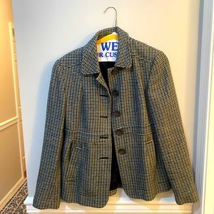 Banana Republic houndstooth blazer